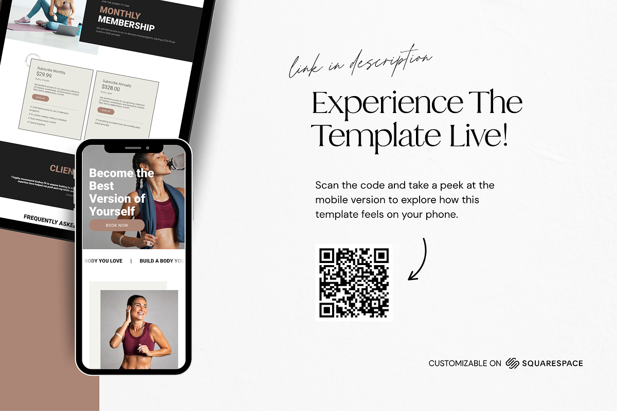 Squarespace Website Template Coach, a Squarespace Template by Breah Designs (Photo 8 of 10)