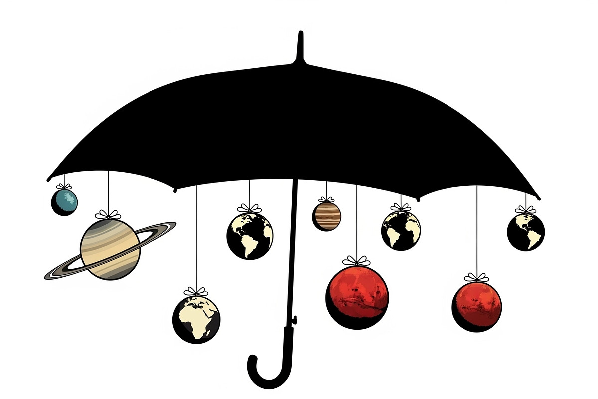 Celestial Umbrella Bundle, an Illustration by yasushie (Photo 4 of 31)