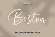 Beston - Casual Script Font, a Script Font by Craft Supply Co. (Thumbnail 1 of 9)
