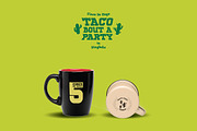 Taco Bout A Party Dingbats, a Script Font by Fontdation (Thumbnail 7 of 7)