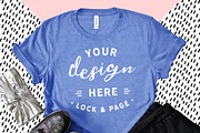 Bella Canvas 3001 Graphic Mockups, a Shirt Mockup by lock and page (Thumbnail 61 of 65)