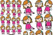 Housewife ~ Cartoon Character Set, a Person Illustration by The Toon Company (Thumbnail 6 of 7)