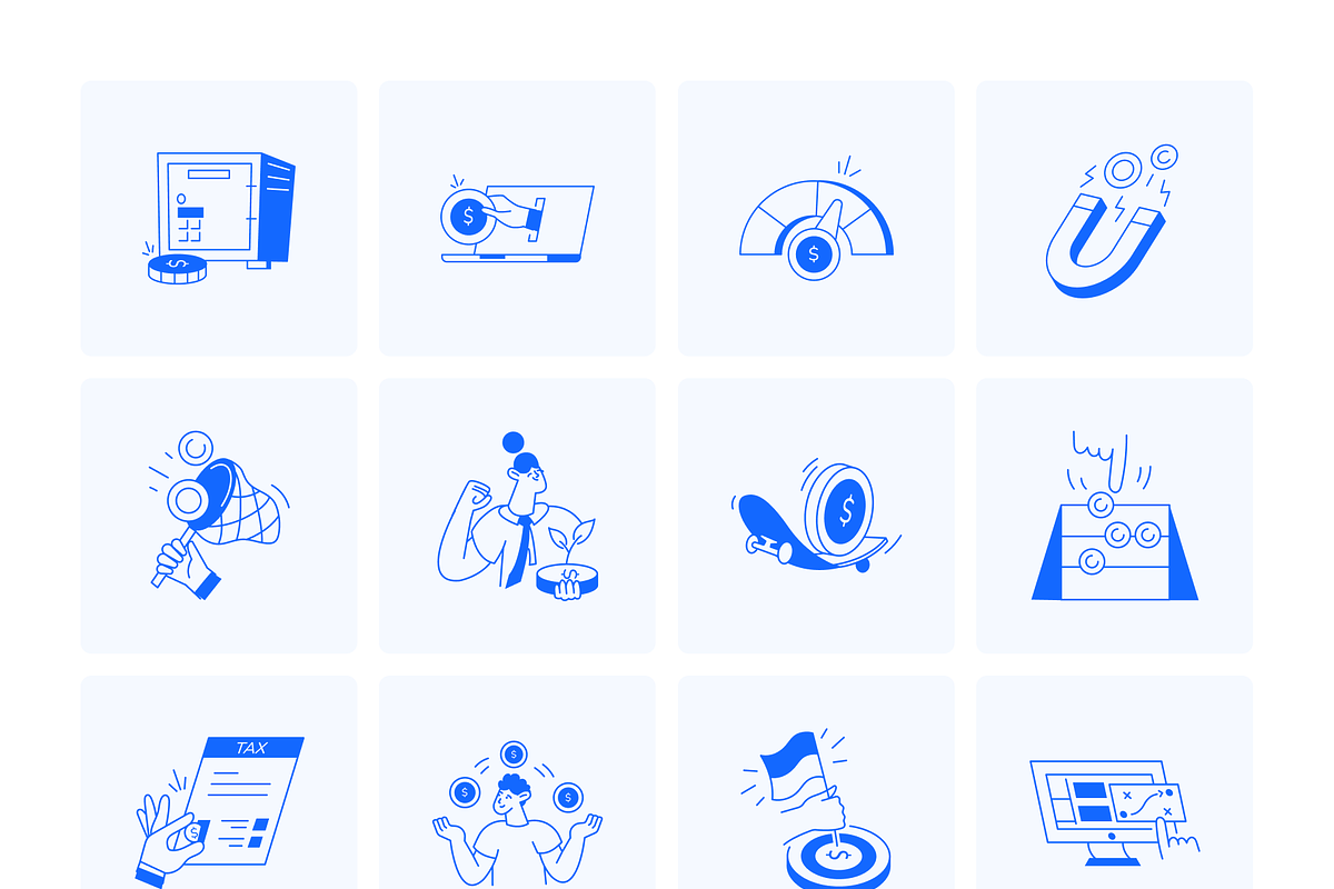 Business Icons Bundle, an Outline Icon by Vectors Market (Photo 9 of 9)