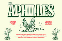 Aphilles Display Font