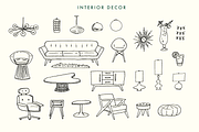 SALE! Palm Springs MidCentury Bundle, a Decorative Illustration by Josty (Thumbnail 2 of 7)