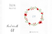 Floral graphic for invitation, an Illustration by May • SHO (Thumbnail 7 of 9)
