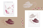 Valentine’s Day Folk Clipart, a Seasonal Illustration by FaliushViktoriaArtist (Thumbnail 7 of 11)