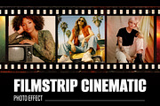 Filmstrip Cinematic Photo Effect, a Layer Style Add-On by studiogstock (Thumbnail 1 of 2)
