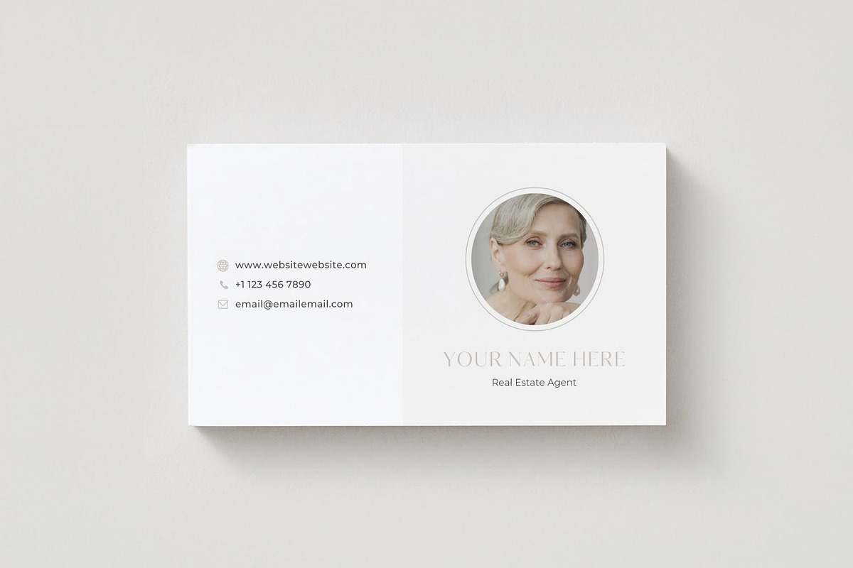 Real Estate Business Card Template, a Branding & Logo Template by EstateElements (Photo 5 of 7)