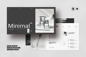 Minimal Presentation Template, a Presentation Template by PrintIdea