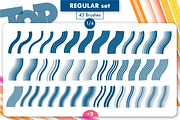 XXL MULTI LINE Brush set, a Brush Add-On by Magnatype (Thumbnail 3 of 7)
