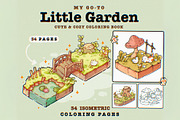 My Go-To Little Garden Coloring Page, a Graphic by TheDoodleSweets (Thumbnail 1 of 4)