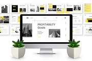 Profitabilty Goals - Business GSL, a Presentation Template by Deepslide Studio (Thumbnail 2 of 6)