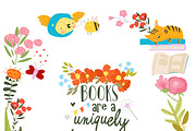 Frame Composed of Back to School, an Animal Illustration by Maria Starus (Thumbnail 3 of 3)