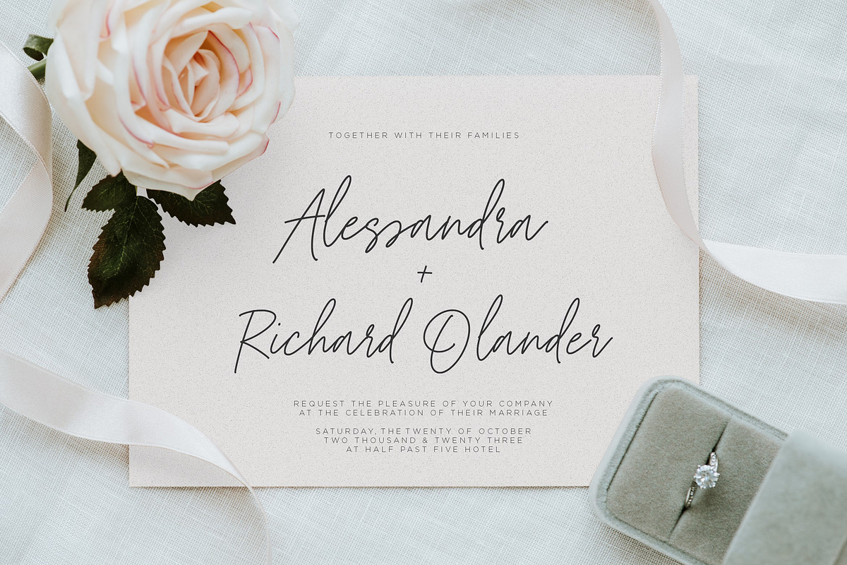 Bastonica - Modern Script Font, a Script Font by Letterative Studio (Photo 2 of 7)