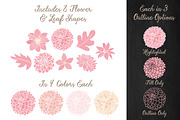 Soft Pink Dahlia Clipart & Vectors, an Illustration by Amanda Ilkov (Thumbnail 3 of 4)