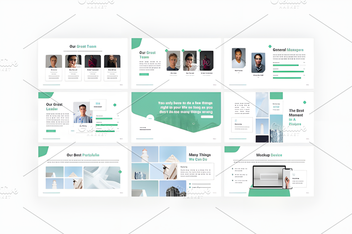 Segaristic Google Slides, a Presentation Template by Ink Gallery (Photo 4 of 5)