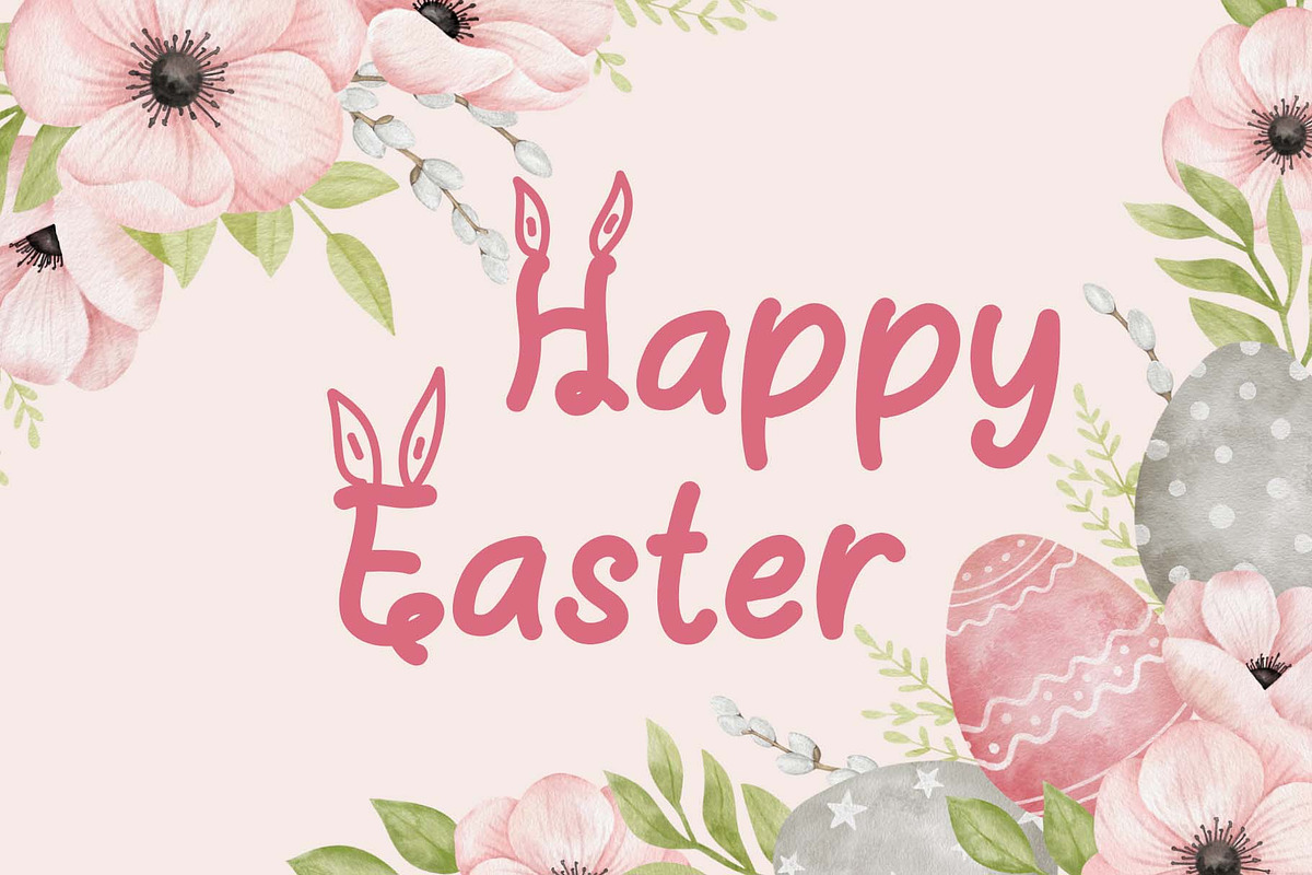 Rabbit Dream, a Handwritten Font by Yoga Letter (Photo 3 of 5)