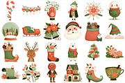 Christmas Clipart Bundle, an Illustration by Daily.Designs (Thumbnail 5 of 5)