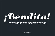 Bendita, a Font by La Tipomàtica (Thumbnail 1 of 5)
