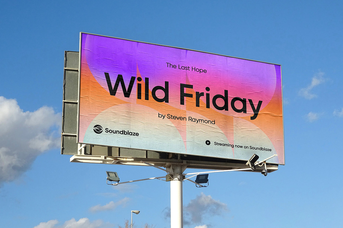 Billboard Poster Street Mockup, an Advertising Mockup by Asylab (Photo 4 of 5)