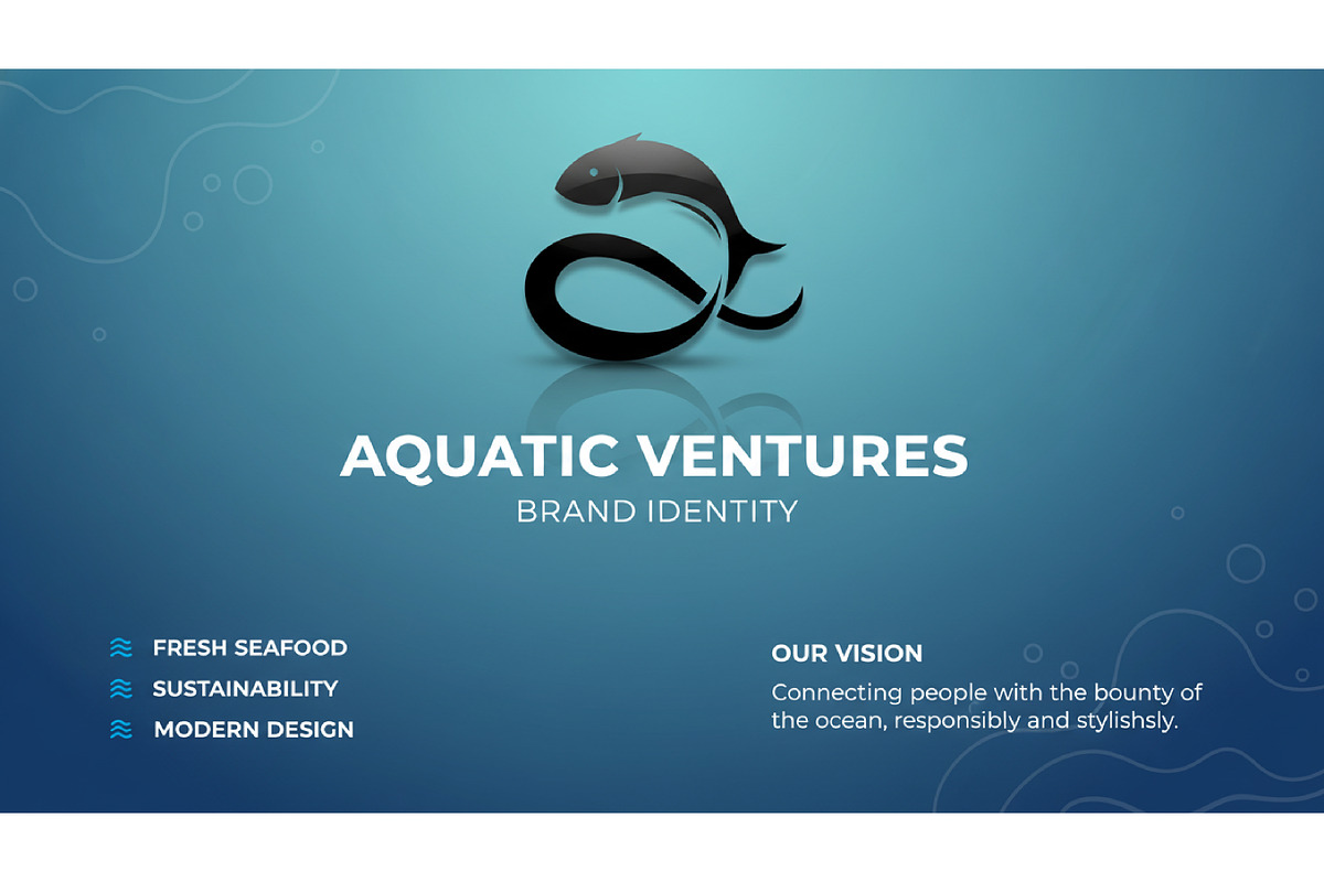 Black Fish Silhouette Abstract Logo, a Branding & Logo Template by Saba Vector (Photo 3 of 3)
