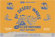 Beachy Illustration, a Seasonal Illustration by Megflags (Thumbnail 1 of 9)
