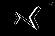 Isometric Letter N Logo, a Branding & Logo Template by Advateik ™ (Thumbnail 1 of 2)