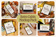 Retro Cabin  Device Mockup Pack, a Device Mockup by Abby Leighton Studio (Thumbnail 1 of 7)