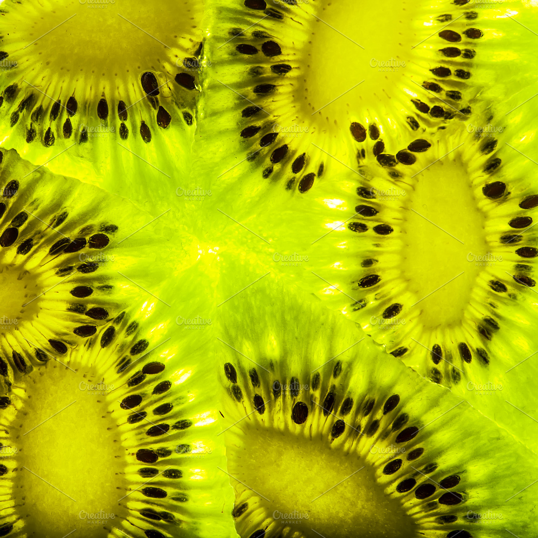 Kiwi fruit background