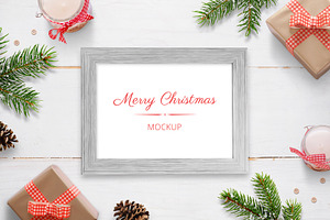 Christmas Horizontal Picture Frame M