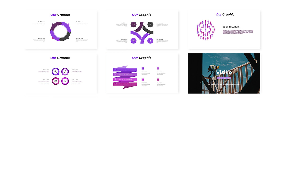 Visiko - Powerpoint Template, a Templates & Theme by AQR Studio (Photo 4 of 4)