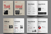 Corporate Annual Report Template, a Flyer Template by MightyDesign (Thumbnail 2 of 6)