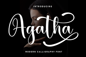 Agatha Script Font