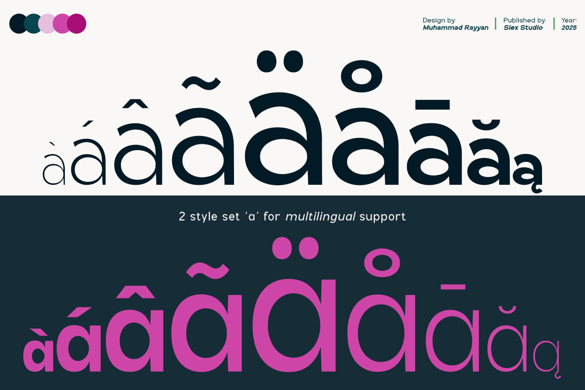 Geometra Sans, a Sans Serif Font by Slex Studio (Photo 3 of 11)