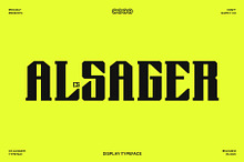 CS Alsager – Industiral Font