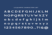 Le Quarte - Modern Luxury Sans Serif, a Sans Serif Font by Typia Nesia (Thumbnail 2 of 12)