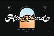 Hinterland, a Handwritten Font by Design House (Thumbnail 1 of 3)