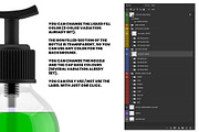 Hand Sanitizer Bottle Mockup, a Packaging Mockup by Illusiongraphic (Thumbnail 3 of 9)