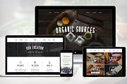 Gastro - Restaurant PSD Template, a Device Mockup by Michael Eleder Templates (Thumbnail 1 of 5)