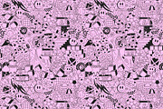 6 ultra-detailed trippy patterns, a Pattern Graphic by Slavko Kahovsky (Thumbnail 5 of 7)