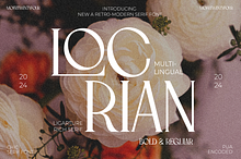 Locrian - A Chic Serif Font