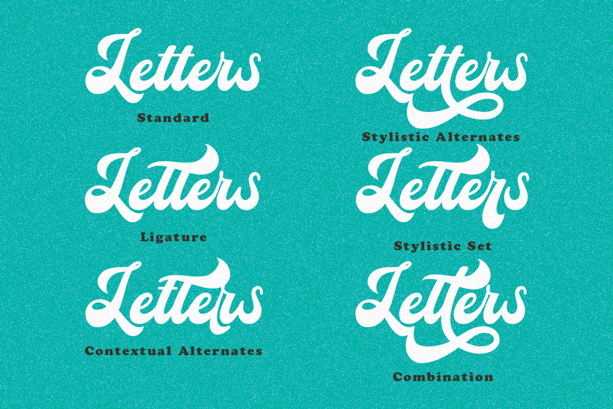 Blacklight Script, a Script Font by HKL Studio (Photo 3 of 14)