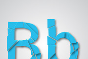 Cracked font style, a Slab Serif Font by Alex_Ivanov (Thumbnail 3 of 5)