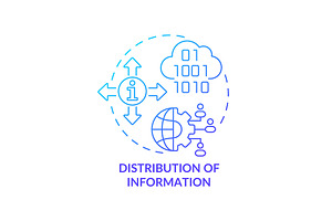 Distribution Of Information Icon