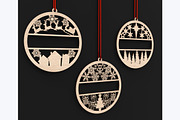 Personalized Christmas Tree Baubles, an Object Graphic by ThemeXDigital (Thumbnail 8 of 9)
