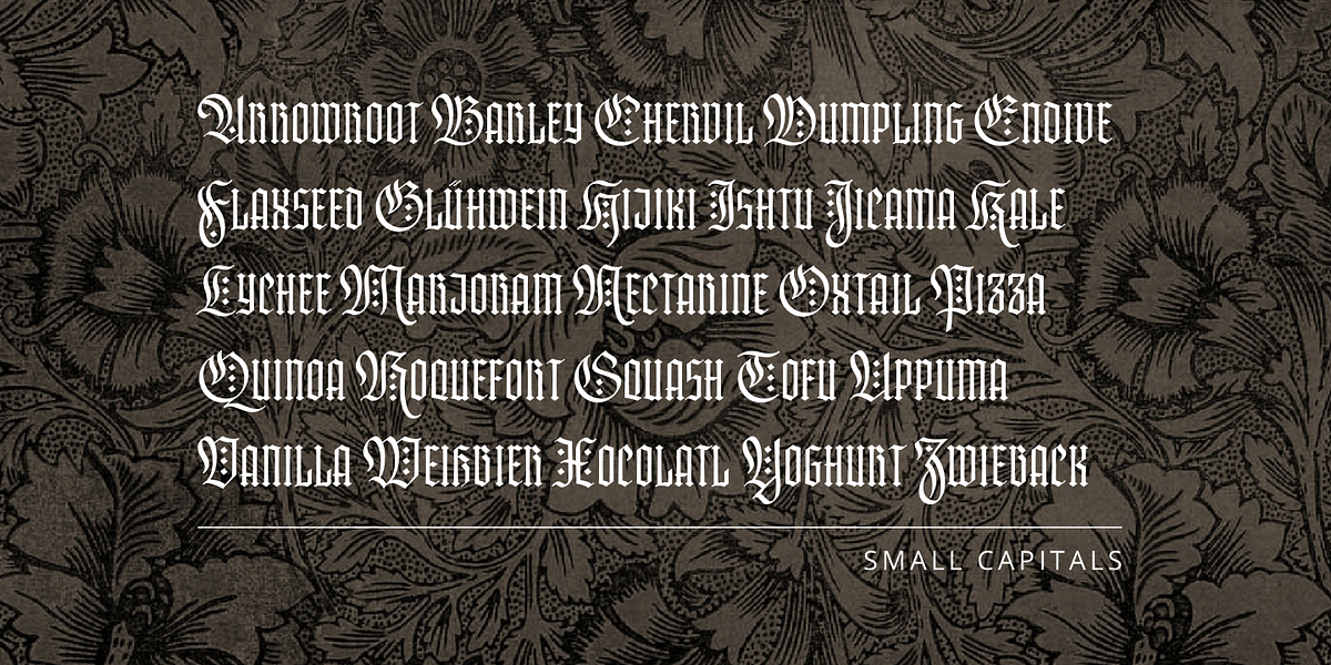 Brilliance, a Blackletter Font by Catharsis Fonts (Photo 4 of 8)