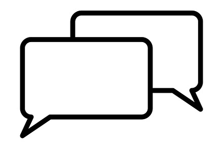 Bubble Speech icon, an Outline Icon by Sumberpangan