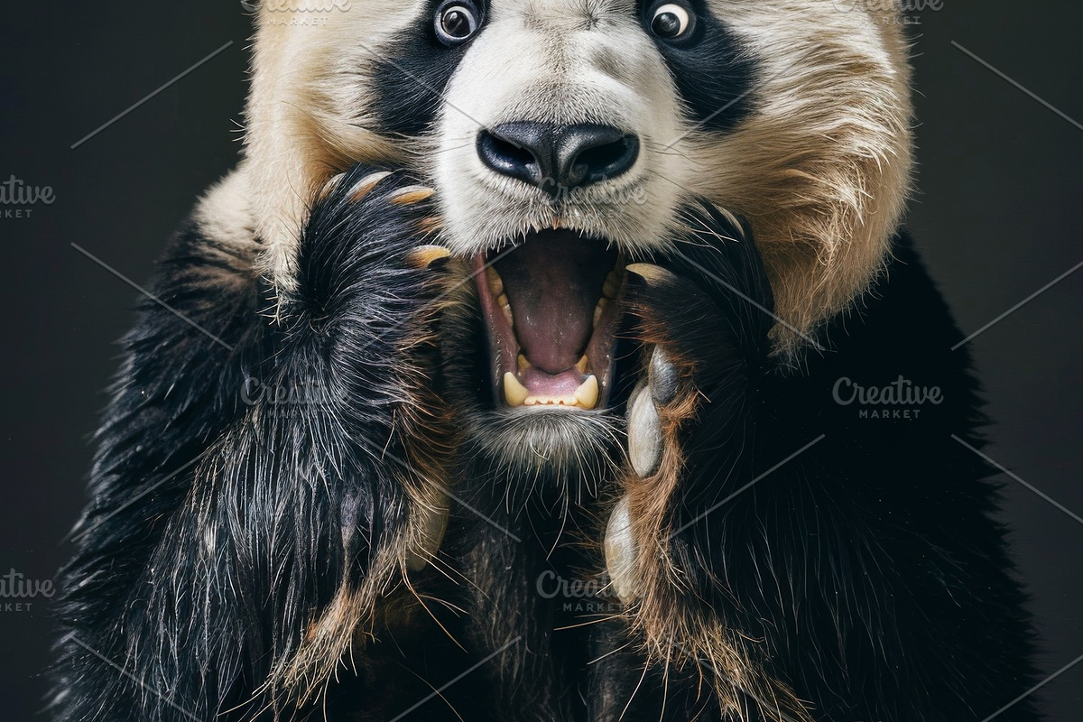 236 surprised animals, an Animal Photo by Handmadefont (Photo 126 of 241)