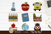 School Bundle Multilayer Templates, a Templates & Theme by LaserCutano (Thumbnail 1 of 10)